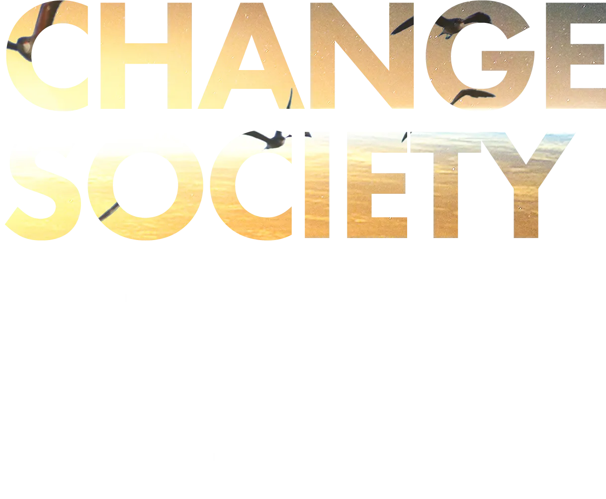 Change society with golf