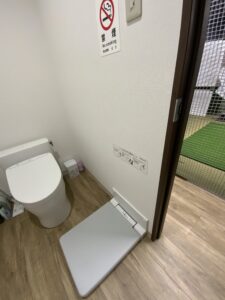 ステップゴルフ西新店トイレ